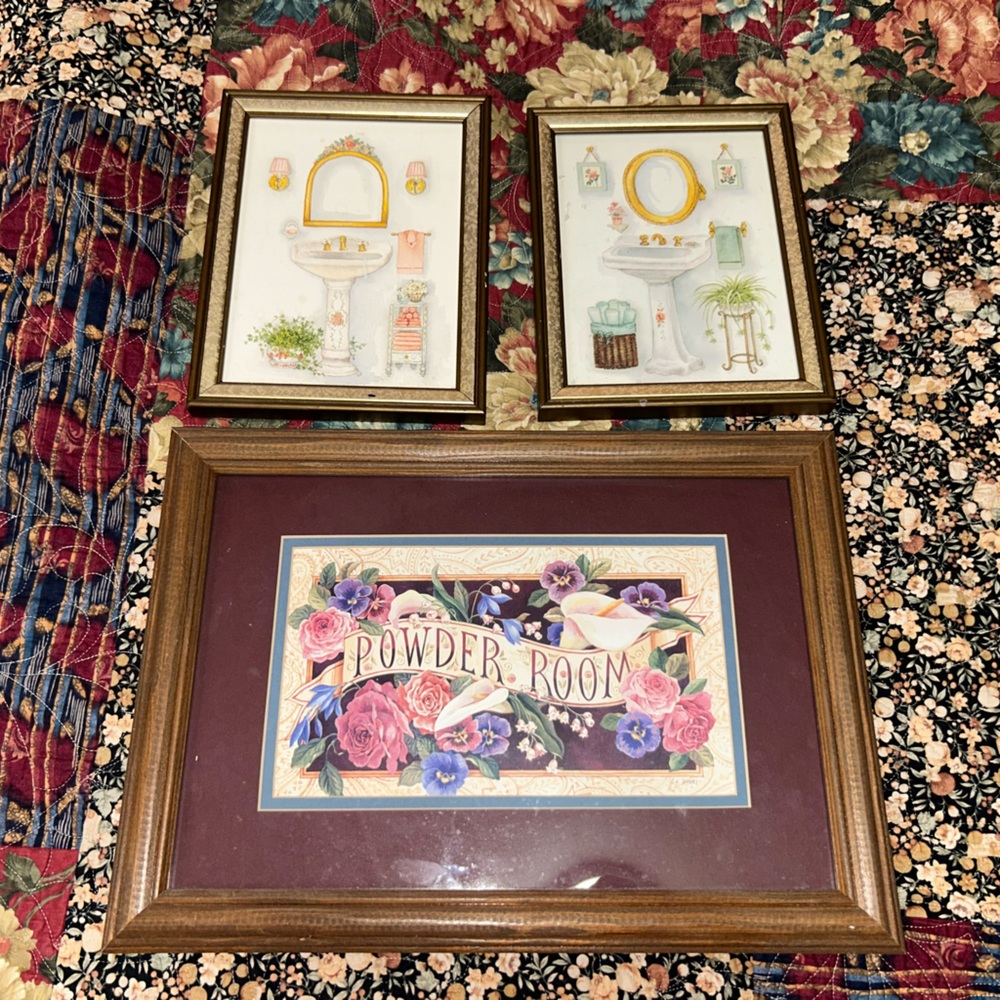 Sonoma Floral Wall Art Set